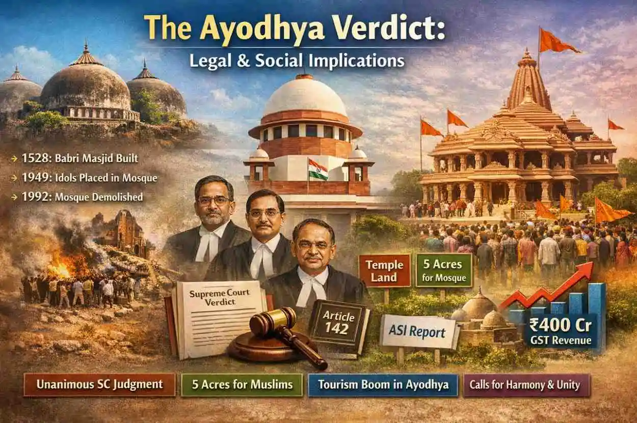 The Ayodhya Verdict: Legal and Social Implications